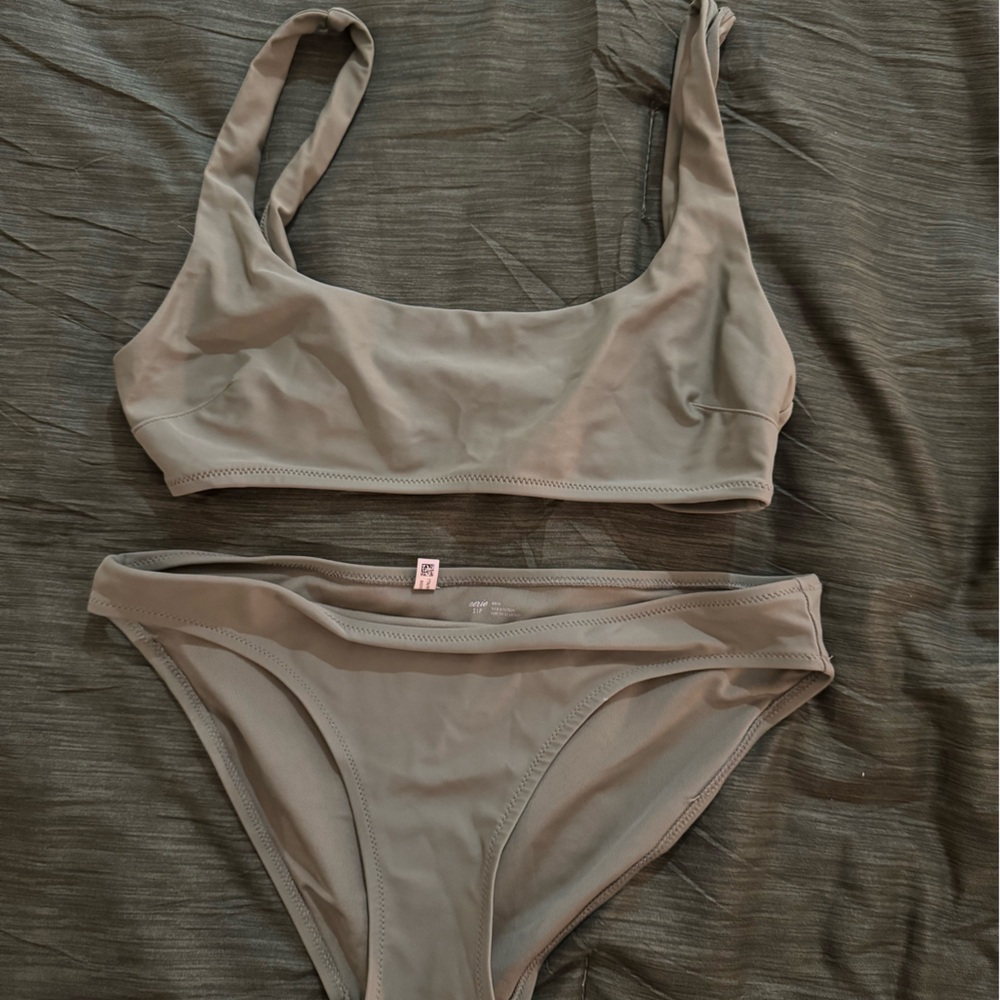 Aerie Olive Bikini Set